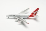 Herpa 531795-001 Qantas Airbus A380 &ndash; VH-OQB &ldquo;Hudson Fysh&rdquo;