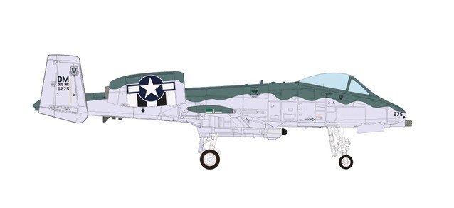 Herpa 572323 U.S. Air Force Fairchild A-10C Thunderbolt...