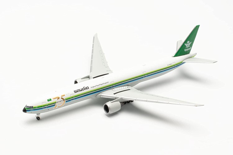 Herpa 536233 Saudia Boeing 777-300ER - 75 Years Retrojet...