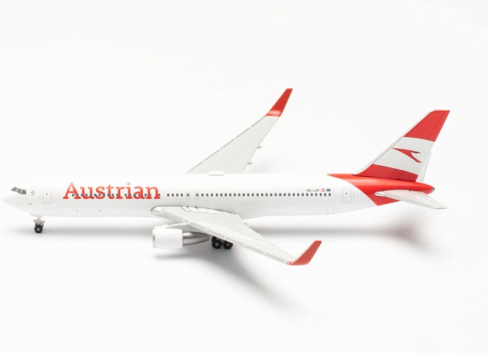 Herpa 536509 Austrian Airlines Boeing 767-300 - new...