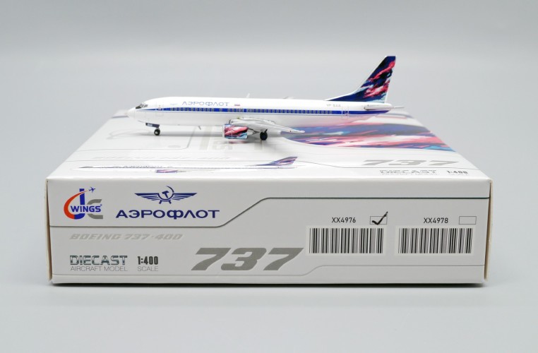 JC Wings Boeing 737-400 Aeroflot Russian Airlines VP-BAR...