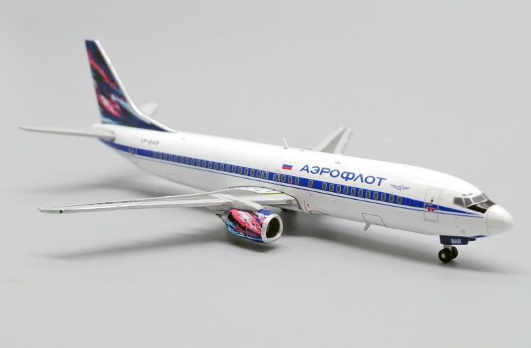JC Wings Boeing 737-400 Aeroflot Russian Airlines VP-BAR Scale 1/400