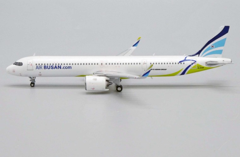 JC Wings Airbus A321neo Air Busan HL8366 Scale 1/400