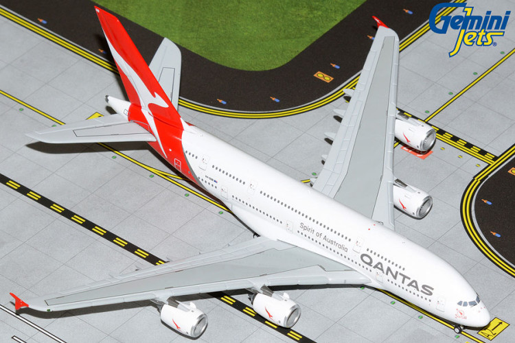 GeminiJets GJQFA2075 Airbus A380-800 Qantas Airways VH-OQB Scale 1/400