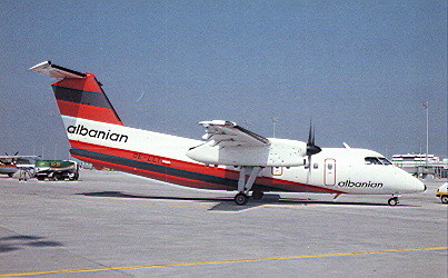 AK Albanian Airlines - DHC-8-100 #143