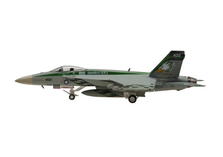 Hogan McDonnell Douglas F/A-18E Hornet SUPER HORNET USN VFA-195 NF400 Scale 1/200
