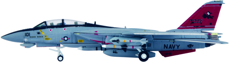 Hogan Grumman F-14D Tomcat US Navy VF-31 &quot;Tomcatters&quot;, CVW-14 CVN-74 Scale 1/200