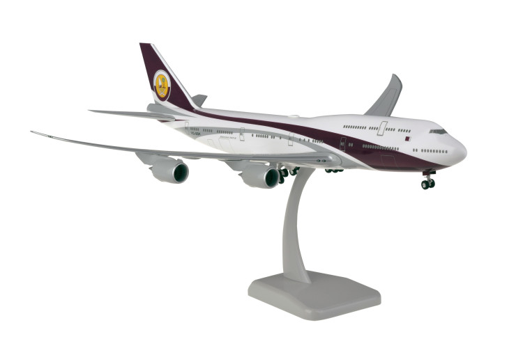 Hogan Qatar Amiri Flight Boeing 747-8 VQ-BSK Scale 1:200