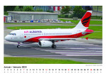 Airlines worldwide - Wandkalender 42x30 cm
