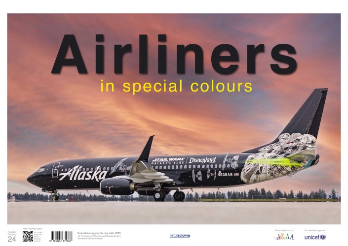 Abonnement &quot;Airliners in special colors&quot; Kalender