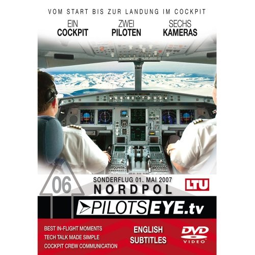 Nordpol Sonderflug |:| DVD |:| Cockpitflug LTU | Airbus...