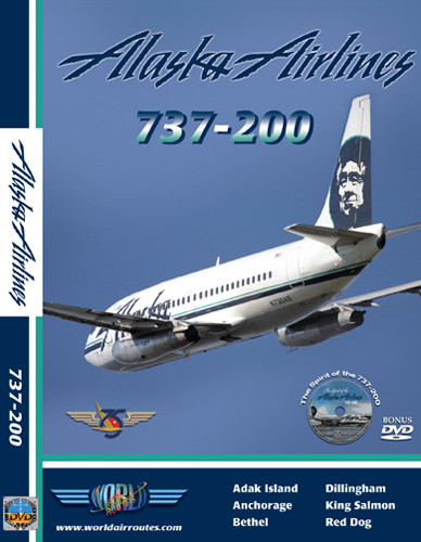 Alaska Airlines DVD - B737-200