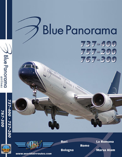 Blue Panorama DVD - B737-400, B757-200, B-767-300